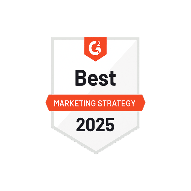Ranked #1 Marketing Strategy Agency by G2